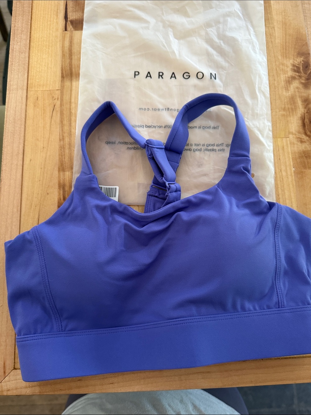 PARAGON Violet Racerback Sports Bra